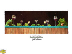 Will Bullas artwork, A Chorus Line available at Gallery 601.