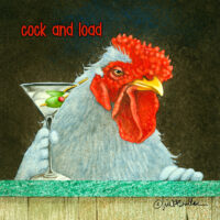 Cock and Load coasters for sale at Gallery 601.