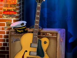 Chuck Berry's guitar Maybellene, a Gibson ES350T.