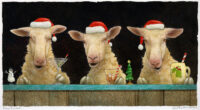 Fleece Navidad, by Will Bullas, at Gallery 601