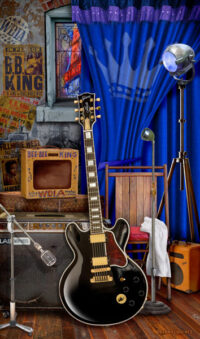 Guitar legend B.B. King's guitar.
