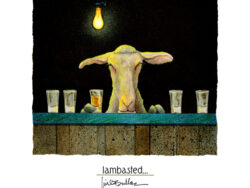 Lambasted by Will Bullas is available at Gallery 601.