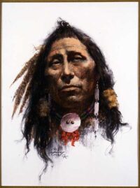 Portrait of a Native American Man