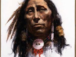 Portrait of a Native American Man