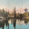Original oil of Alice Lake by John Horejs for sale.