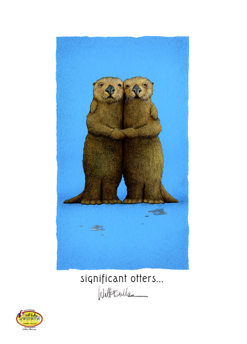 Significant Otter - Gallery Wrapped Canvas