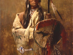 Artwork by Howard Terpning for sale.