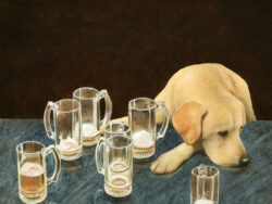 What's That in Dog Beers?, by Will Bullas, at Gallery 601