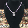 Pale Amethyst necklace for sale.