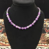 Amethyst and Silver necklace for sale.