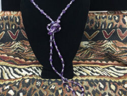 Amethyst Lariat for sale.