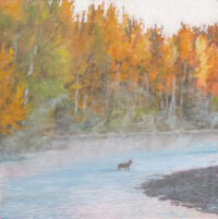 Autumn Crossing, an original by John Horejs for sale.