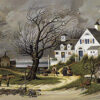 Checking in at Olde Martha's Vineyard by Charles Wysocki for sale.
