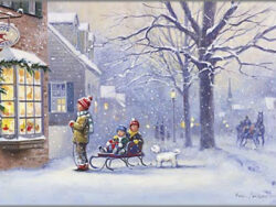 Artist Proof of Christmas Wish by Paul Landry