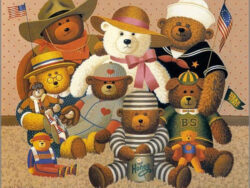 The Gangs All Here by Charles Wysocki for sale.