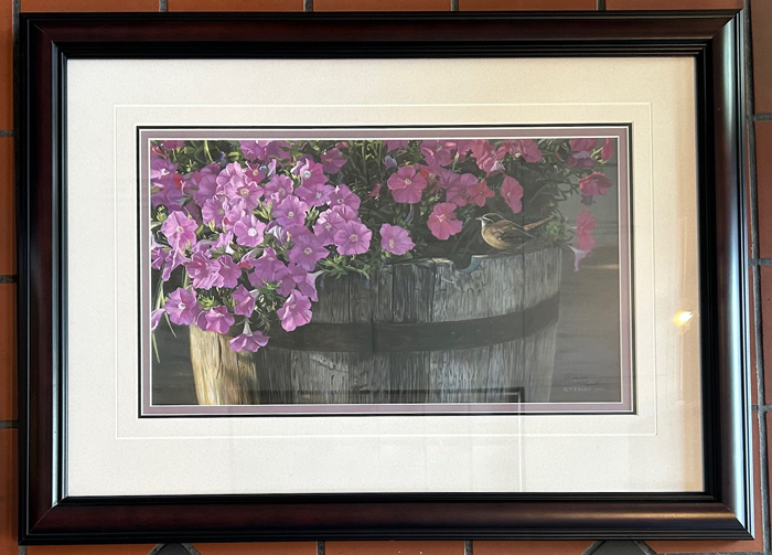 Framed Southern Comfort by Terry Isaac for sale.