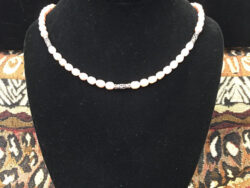 Pale Pink Pearl necklace for sale.