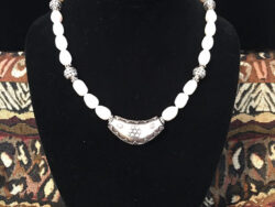 Pearl Boat Pendant Necklace for sale.
