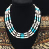 Pearl and Turquoise Collar for sale.