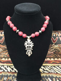 Gashi Necklace with Ethiopian Cross for sale.