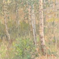 River Run Aspens, an original by John Horejs for sale.