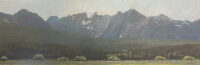 John Horejs original Sawtooth Mountains Solitude for sale.