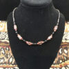 Trade bead and Onyx necklace for sale.