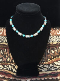 Trade bead and Turquiose necklace for sale.