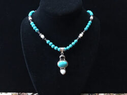 Turquoise necklace for sale.