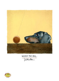 Walkin the Dog by Will Bullas. Now available at Gallery 601.