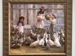 Feeding the Geese by Morgan Weistling is for sale.